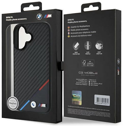 Funda Original BMW para Iphone 16 Plus BMHMP16M23PUDTK