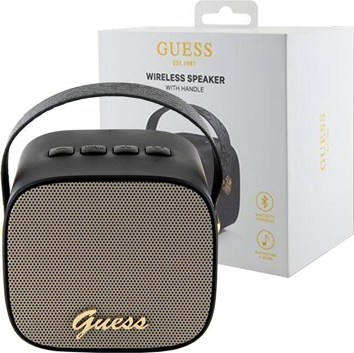 Altavoz Bluetooth GUESS 4G Negro GUWSB2P4SMK