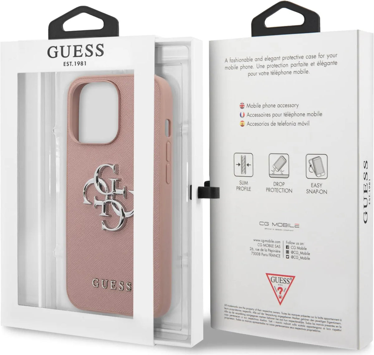 Funda Original GUESS para Iphone 13 Pro GUHCP13LSA4GSPI
