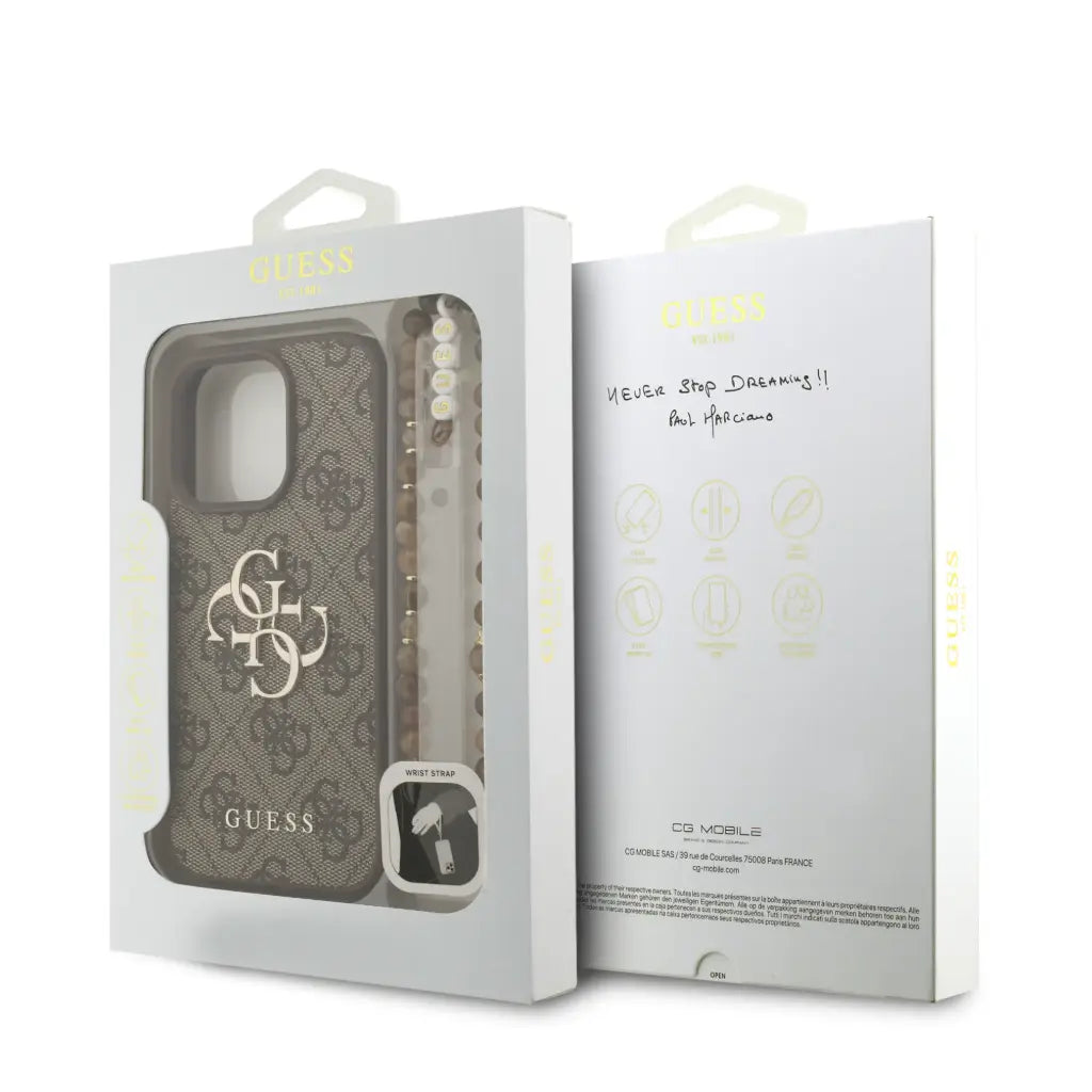 Funda Original GUESS para iPhone 16 Pro Max GUHCP16XP4GMGSW