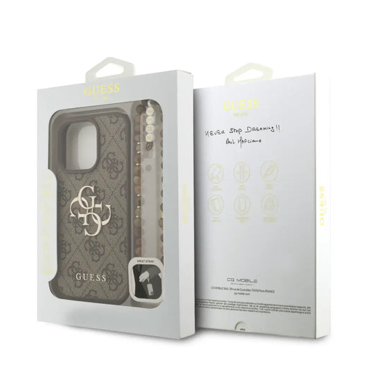 Funda Original GUESS para iPhone 16 Pro Max GUHCP16XP4GMGSW