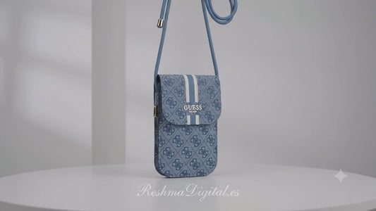 Bandolera GUESS Cordón 4G Azul GUOWBP4RPSB