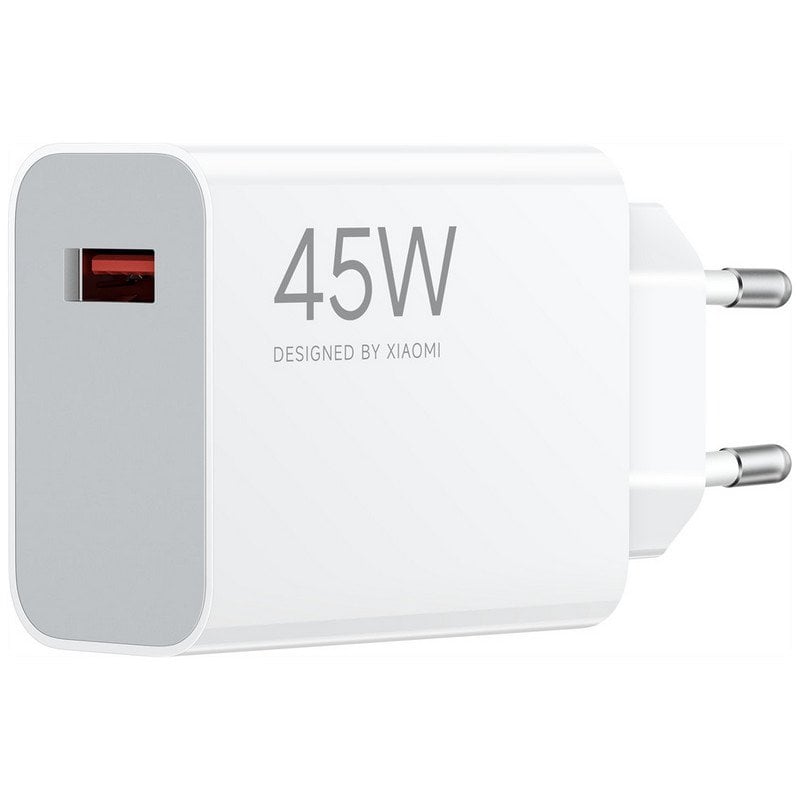 Cargador Original Xiaomi BHR07SLEU 45W Blanco