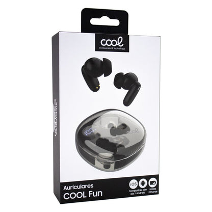 Auriculares Bluetooth COOL Fun Negro
