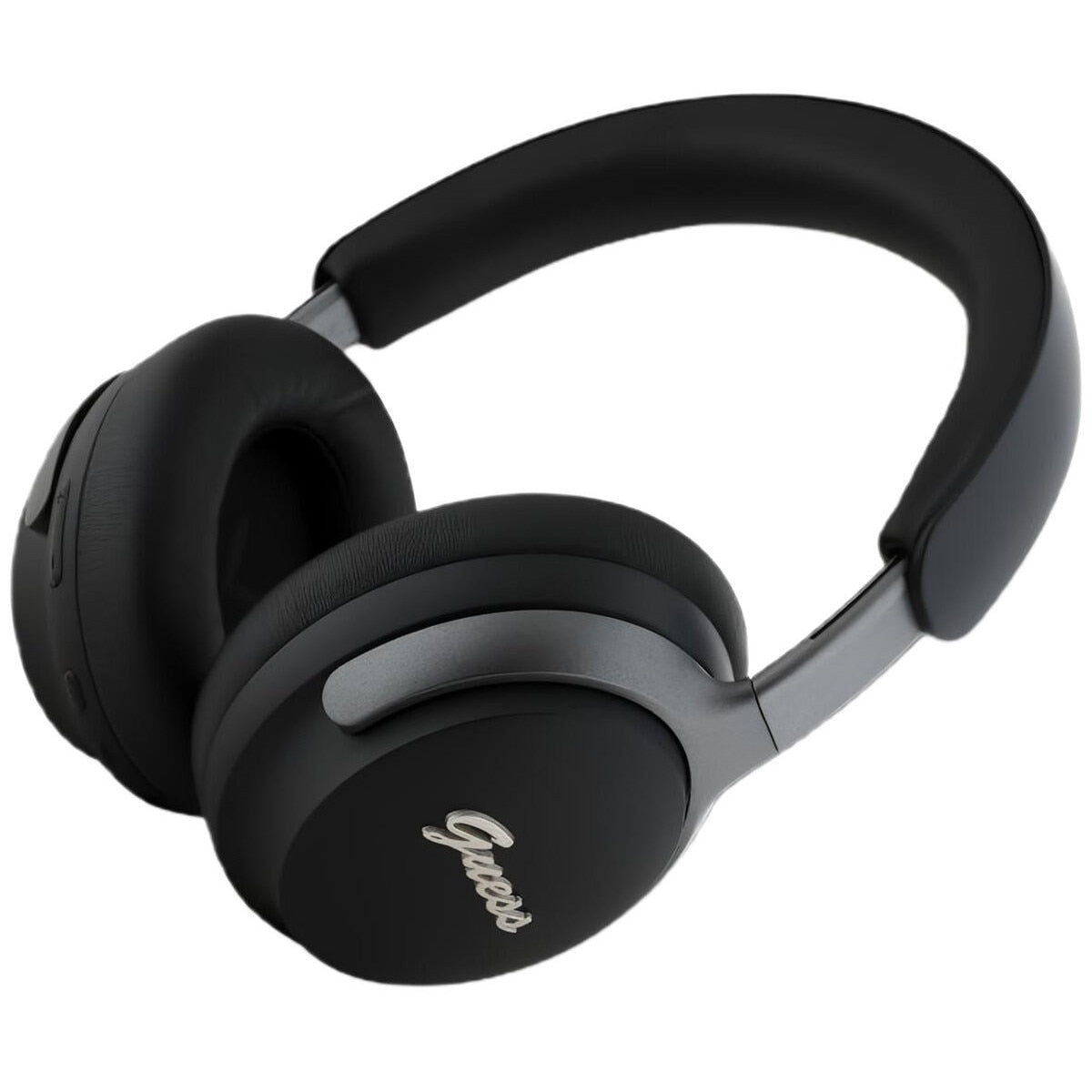Auriculares Bluetooth ANC/ENC Guess GUBHC22PSFCSMK Negro con logo metálico