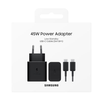 Cargador Original Samsung EP-T4511XWEGEU 45W Blanco