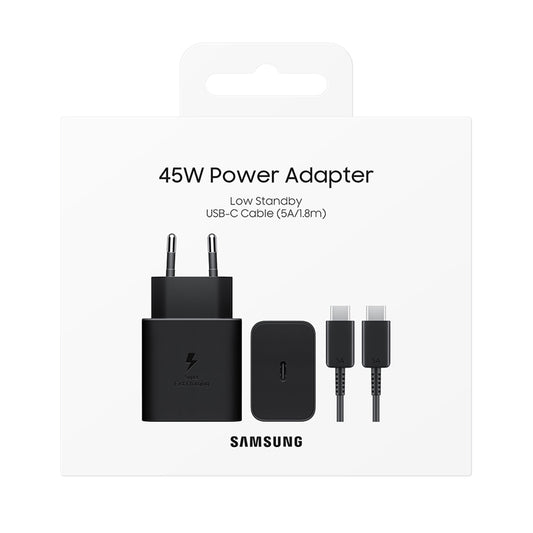 Cargador Original Samsung EP-T4511XWEGEU 45W Blanco