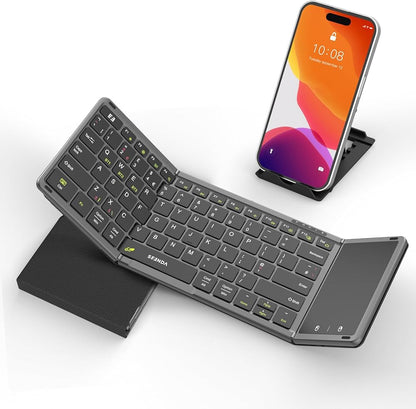 Teclado inalámbrico Bluetooth Plegable