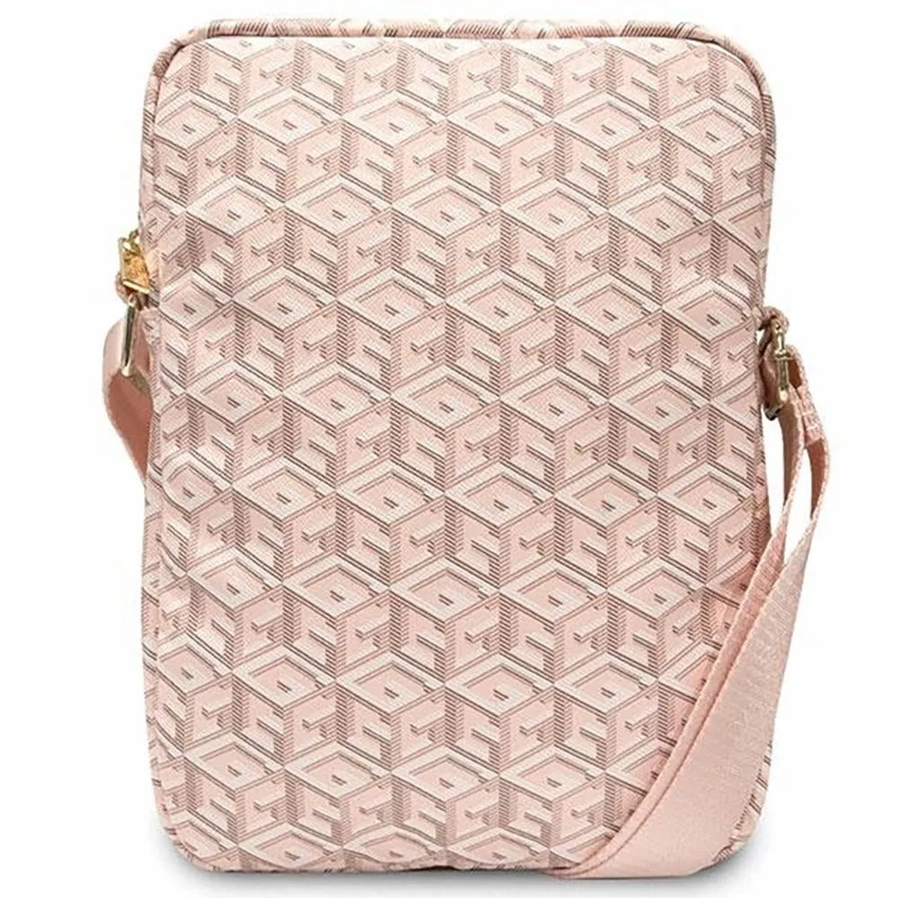 Bandolera GUESS GCube Stripes 10" Rosa GUTB10HGCFSEP