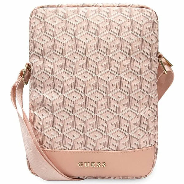 Bandolera GUESS GCube Stripes 10" Rosa GUTB10HGCFSEP