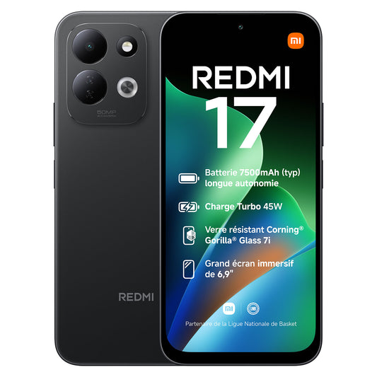 Xiaomi Redmi 17 6,9" 8/256GB Negro