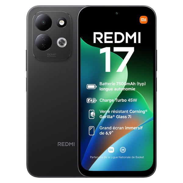 Xiaomi Redmi 17 6,9" 8/256GB Negro