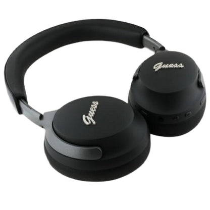 Auriculares Bluetooth ANC/ENC Guess GUBHC22PSFCSMK Negro con logo metálico
