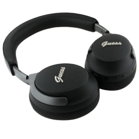 Auriculares Bluetooth ANC/ENC Guess GUBHC22PSFCSMK Negro con logo metálico