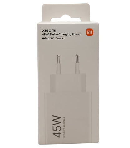 Cargador Original Xiaomi BHR07SLEU 45W Blanco