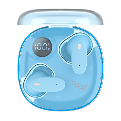 Auriculares Bluetooth COOL Fun Celeste